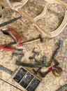 Vintage carpenter tools