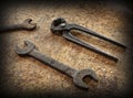 Vintage carpenter tools