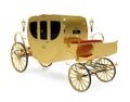 Vintage Carriage Isolated Royalty Free Stock Photo