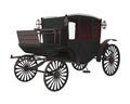 Vintage Carriage Isolated Royalty Free Stock Photo