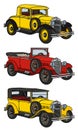 Vintage cars Royalty Free Stock Photo