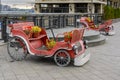 Vintage cars in Kazan Royalty Free Stock Photo