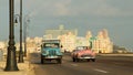 Vintage cars on Malecon Havana