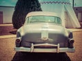 Vintage Cars Wigwam Motel Arizona Royalty Free Stock Photo