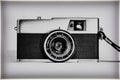 Vintage 127 cartridge film camera Royalty Free Stock Photo