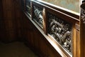 Vintage carved staircase