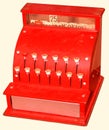 Vintage Cash Register Royalty Free Stock Photo