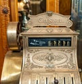 Vintage cash register Royalty Free Stock Photo