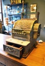 Vintage cash register Royalty Free Stock Photo