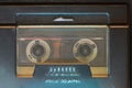 Vintage cassette inside Royalty Free Stock Photo