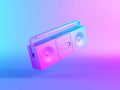 Vintage cassette player Royalty Free Stock Photo