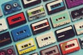 Vintage cassette tapes collection