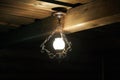 Vintage Ceiling Pendant Lamp Light Royalty Free Stock Photo