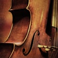 Vintage cello background