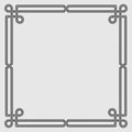 Vintage, Celtic Style frame isolated. Vector Royalty Free Stock Photo