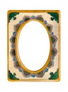 Vintage ceramic frame