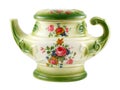 Vintage ceramic tea pot Royalty Free Stock Photo