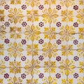 Vintage ceramic tiles background, perfect colorful pattern