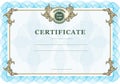 Vintage certificate Royalty Free Stock Photo