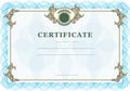 Vintage certificate Royalty Free Stock Photo