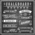 Vintage Chalkboard Banners