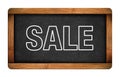 Vintage chalkboard Sale slate Royalty Free Stock Photo