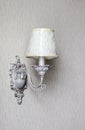 Vintage chandelier. An antique lamp in the interior, Royalty Free Stock Photo