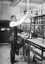 Vintage Chemist, Chemistry, Scientist, Engineer Royalty Free Stock Photo