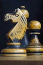 Vintage chess Royalty Free Stock Photo