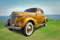 Vintage chevrolet car Royalty Free Stock Photo