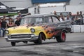 Vintage chevrolet drag car