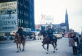 Vintage Chicago Police Mounted Unit from 1950`s