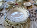 Vintage china dinnerware set