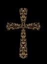 Vintage Christian Cross Royalty Free Stock Photo