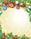 Vintage Christmas background Royalty Free Stock Photo