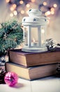 Vintage Christmas decor Royalty Free Stock Photo