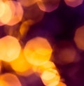 Glamorous golden shiny glow and glitter, luxury holiday background