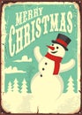 Vintage Christmas sign