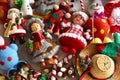 Vintage Christmas tree ornaments