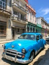 Vintage classic american car in Havana