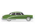 Vintage Classic Car Illustration Vehicle