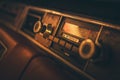 Vintage Classic Car Radio Royalty Free Stock Photo