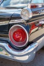 Vintage classic car rear tail light Royalty Free Stock Photo