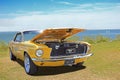 Vintage classic ford mustang Royalty Free Stock Photo