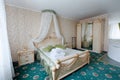 Vintage classic hotel bedroom interior Royalty Free Stock Photo