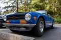 Vintage Classic Sport Car Triumph TR6 Royalty Free Stock Photo