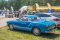 Vintage classic Volkswagen Karman Ghia front left side view