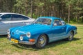 Vintage classic car Volkswagen Karman Ghia front left side view