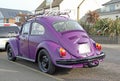 Vintage classic vw beetle Royalty Free Stock Photo