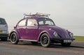 Vintage classic vw beetle Royalty Free Stock Photo